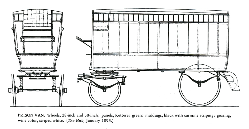 J0091 Prison Van